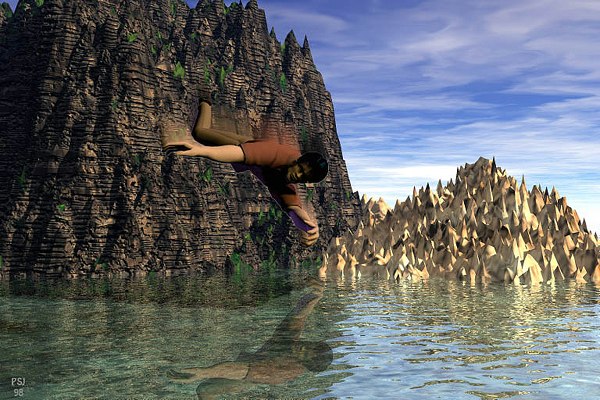 Falling from a great height
