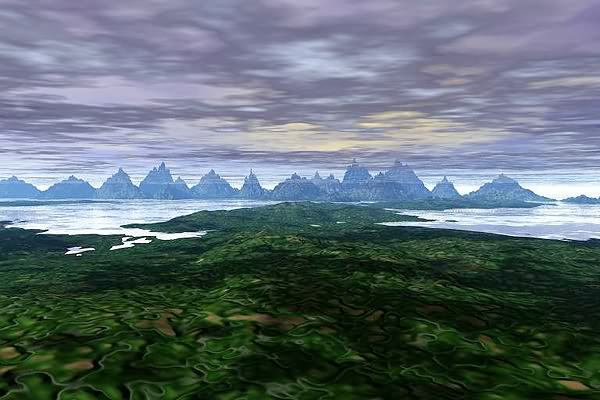 Green landscape