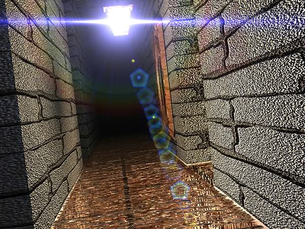 Bright hallway