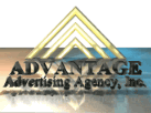 Advantage Advertising spinning logo